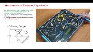 Schering Bridge  DrRaheem Ahmed  Engineering Physics  Capacitance bridge method [upl. by Elamrej]