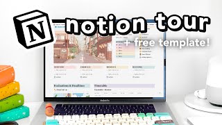 how i organize my entire life with Notion ⭐ [upl. by Basia]