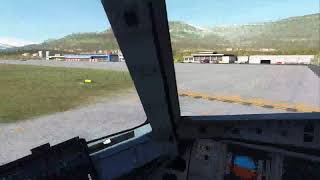 Approach to Tivat LYTV MSFS [upl. by Beera492]