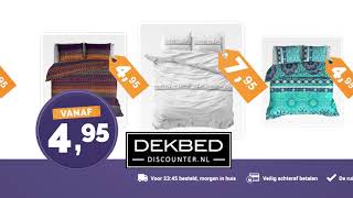 DekbedDiscounternl  Beddengoed vanaf 495 [upl. by Ailehs]