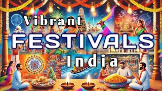 Indias Vibrant Festivals  Beauty in History [upl. by Ramburt]