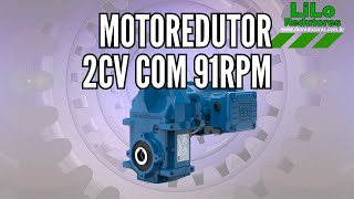 Motoredutor Vertimax Weg Cestari com motor de 2cv e 91rpm BC LiLo Redutores [upl. by Aihsakal]