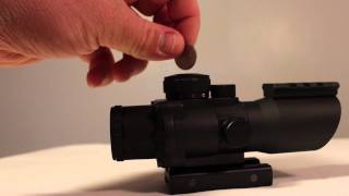 AIM Sports tactical compact scope by Watchalewknat airsoftstationcom [upl. by Horne]