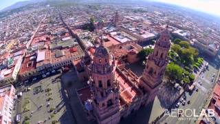 Morelia desde el aire  AEROLAB [upl. by Lletnom884]