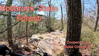 A Mountain Biking Adventure at Coopers Gap in Rothrock State Forest [upl. by Noiztneb]