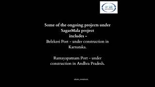 Sagarmala Project [upl. by Napas673]