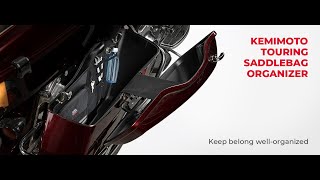 KEMIMOTO Motorcycle Saddlebag Organizers [upl. by Hobey]