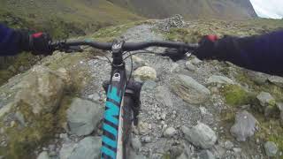 Warnscale Pass MTB descent [upl. by Lynnworth]