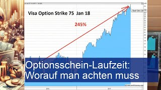 OptionsscheinLaufzeit Worauf man achten muss [upl. by Danila390]