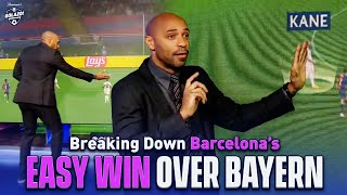 Thierry Henry amp Jamie Carragher analyse HOW Barcelona tore apart Bayern  UCL Today  CBS Sports [upl. by Ecaj79]