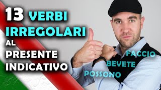 The most common Italian irregular verbs  Learn Italian [upl. by Haldan]