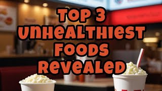 top 3 unhealthiest foods revealed [upl. by Gaut]