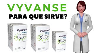 vyvanse para qué sirve cuándo y cómo tomar vyvanse [upl. by Bohaty]