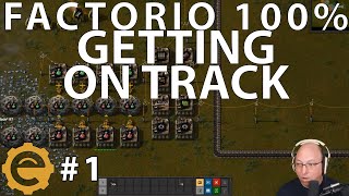 Factorio 100 Achievement Run Part 1 [upl. by Teloiv876]