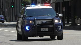 San Jose Police Dept FPIU Responding [upl. by Ihcekn]