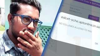 AP EDCET  AP EDCET Allotment letter  My vlog with Experience in AP EDCET [upl. by Udelle]