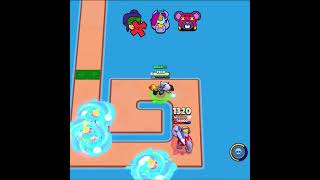 BRAWL STARS BRAWLERS VS FRANK WITH CUBE 🔥 [upl. by Tressa316]