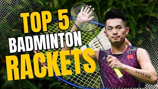 Top 5 Best Badminton Rackets To Buy in 2024 [upl. by Airdnal]