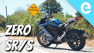 Zero SRS Electric Motorcycle Quick Review 82 kW of Fun [upl. by Ttelrats]