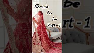 Bride to be must watch part1 wedding [upl. by Anigar]