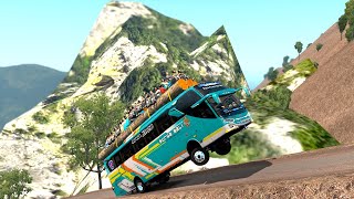 very twisted journey  dangerous running bus  Euro Truck Simulator 2 [upl. by Au]