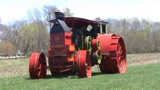 Antique 3060 IHC Mogul tractor with two cylinder opposed engine [upl. by Ahens]