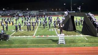 LAnse Creuse High School Marching Band 1082013 Black Widow [upl. by Allimac490]