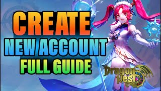 How to CREATE an ACCOUNT in Dragon Nest SEA 2023 GUIDE [upl. by Leahcym102]