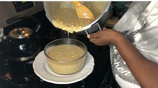 Hominy Corn and Green Plantain Porridge [upl. by Aicilaf]