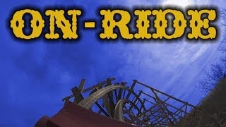 Outlaw Run Onride Front Seat HD POV Silver Dollar City [upl. by Shir]