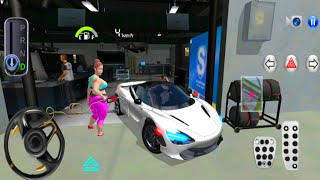 New Hypercar Car Funny Drive in Raching Track Auto Repair3D Driving Class SimulationBest gameplays [upl. by Trelu]