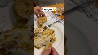 Lasagna 🤤lasagna foodie trending shorts [upl. by Nawor]