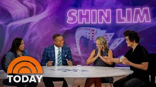 See Shin Lim amaze TODAY cohosts with live playing card illusion [upl. by Maddis152]