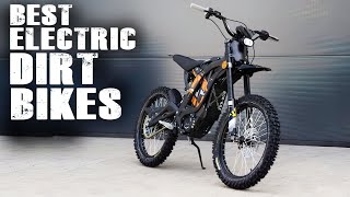 TOP 10 BEST ELECTRIC DIRT BIKES 2022  2023 [upl. by Maisey318]