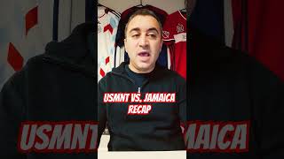 Recapping USMNT vs Jamaica in Concacaf Nations League [upl. by Llehcor974]