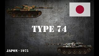 TankOn Y Est   Type 74 Japon [upl. by Lindo455]