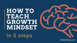 How to teach growth mindset to students in 5 steps [upl. by Lipfert156]