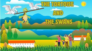 THE TORTOISE AND THE SWANS  Short Stories for kids  MORAL STORIES [upl. by Ainadi]