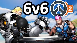 Playing 6v6 Returns in Overwatch 2 [upl. by Morette186]