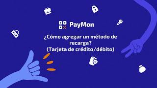 ¿Cómo agregar un método de recarga Tarjeta de crédito [upl. by Aztiray]