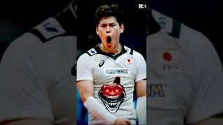 🏆️🏐yuji Nishida jpn king🎌 player Batsuuri vs Nishida 🎌🏅🏐 volleyball 🏅🏐 [upl. by Yorgerg]