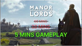 Manor Lords in 5 Minutes [upl. by Aidas]