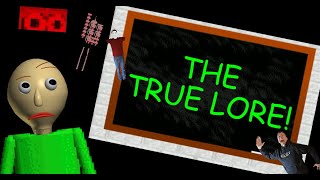 What is the TRUE Lore of Baldis Basics 7 Theories [upl. by Sakul]