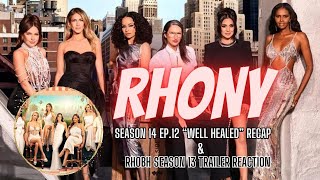 THE REAL HOUSEWIVES OF NEW YORK SEASON 14 EP 12 quotWELL HEALEDquot RECAP [upl. by Anyrak]