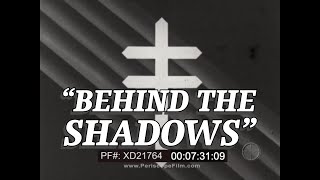 “ BEHIND THE SHADOWS ” 1930s AMERICAN TUBERCULOSIS ASSOCIATION LUNG DISEASE EDUCATION FILM XD21764 [upl. by Nerol]