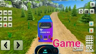 Bus Draving Simulator Game 🎮  bus simulator game  Android game  King Games Play [upl. by Koorb]