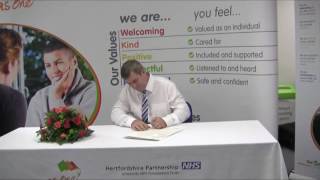 Hertfordshire Partnership NHS University Trust Values [upl. by Harland]