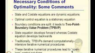 Mod03 Lec08 Optimal Control Formulation Using Calculus of Variations [upl. by Laud]