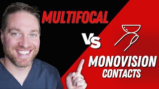 Multifocal VS Monovision Contacts  Contacts For Presbyopia [upl. by Bartholomeus]