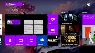 Customizing My Xbox One Home Screen [upl. by Oryaj]